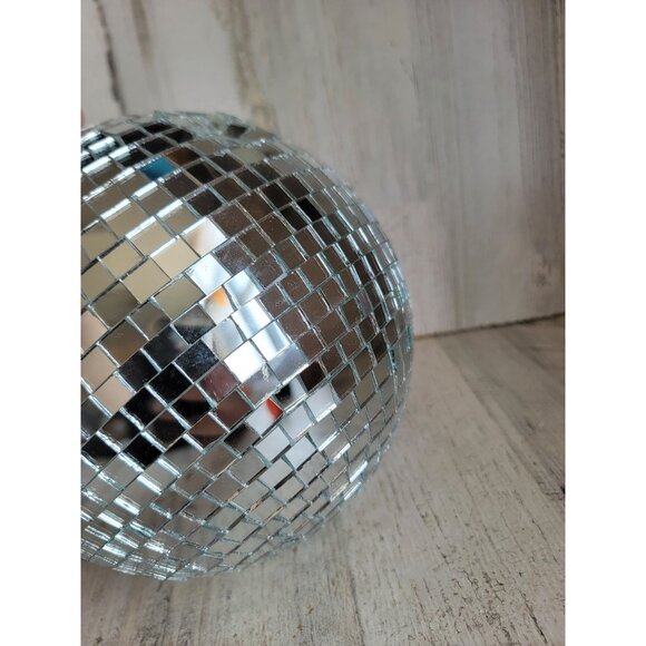 Unique glass hanging disco ball Halloween decor prop room party - Picture 10 of 14